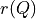r(Q)