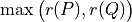 \max\big(r(P),r(Q)\big)