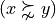 (x \succnsim y)
